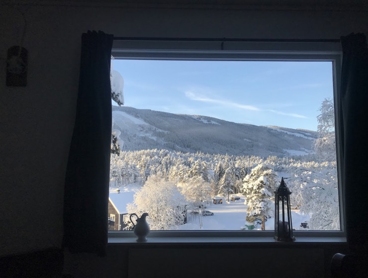 Leilighet Utsikt Vinter Furulund Valdres 2